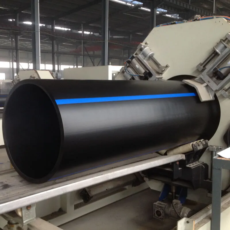 Large-diameter HDPE water pipe for desalination plants