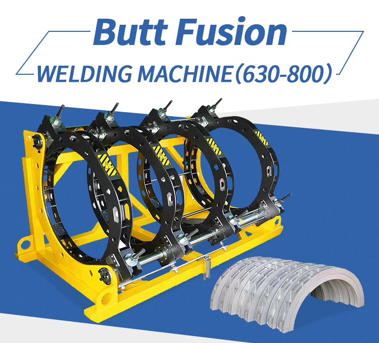 Plastic pipe butt fusion machine China for sale