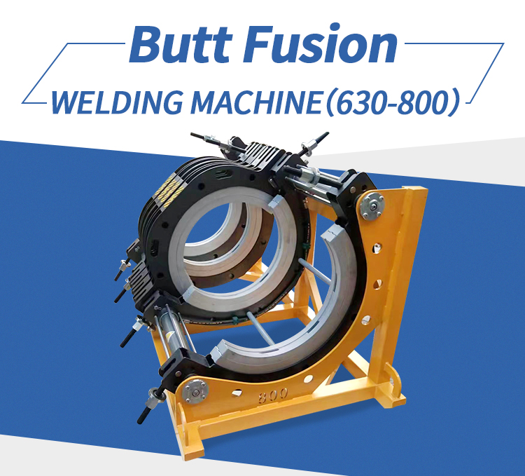 Automatic butt fusion hot melt machine for Arabia