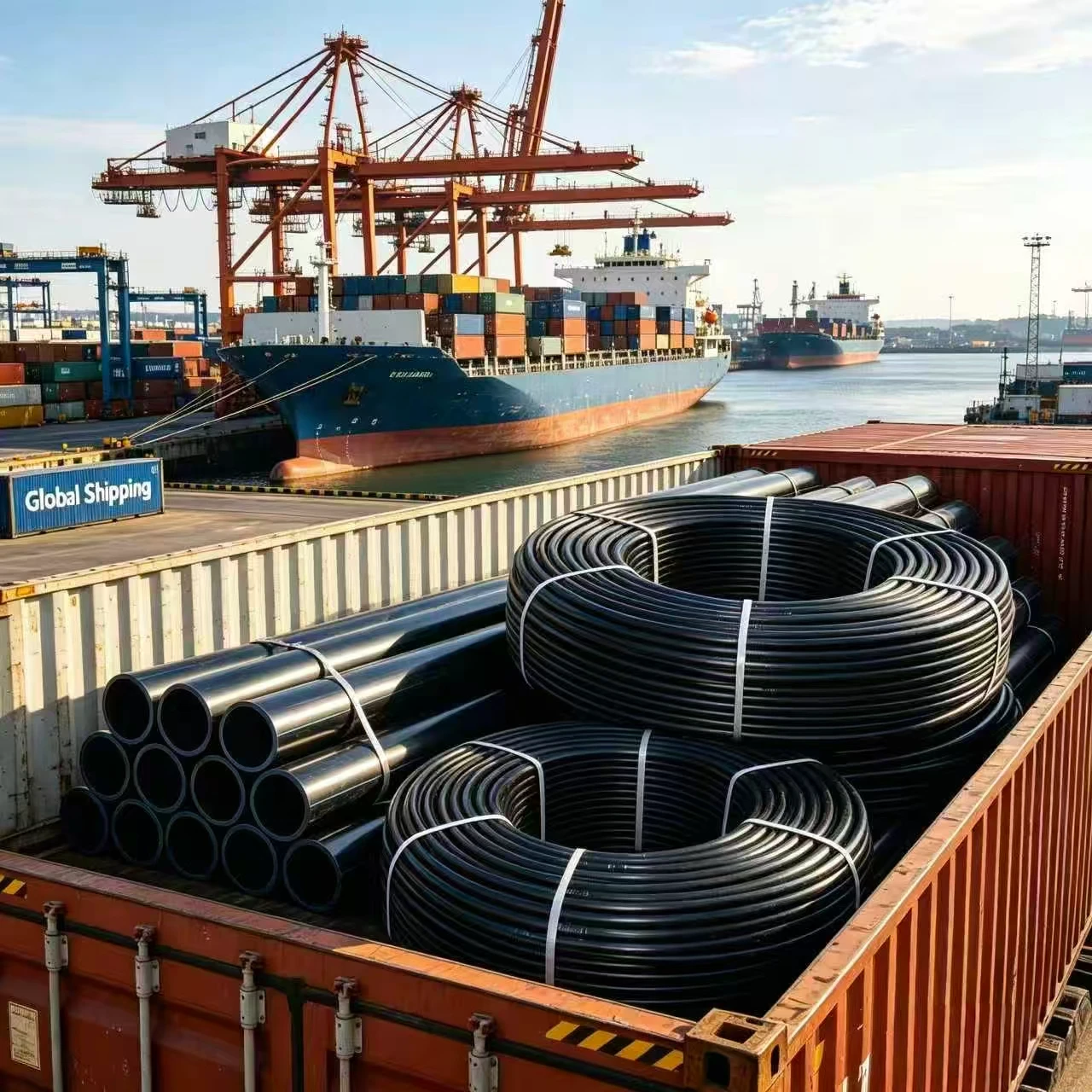 Coiled Pipes Straight Pipes Above 50mm