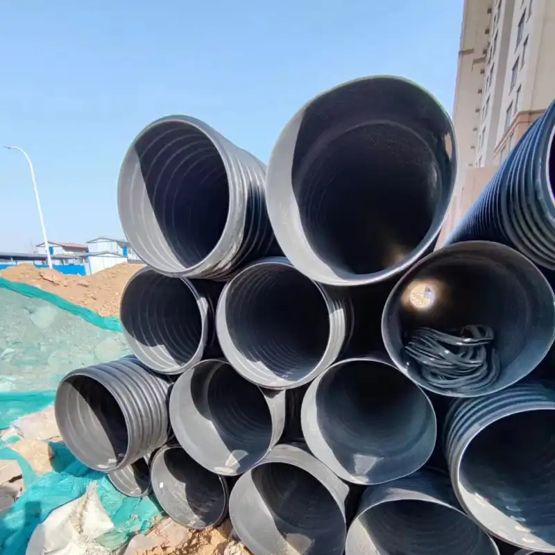 24 Inch HDPE Culvert Pipes for Bridge and Tunnel Engineering