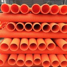 MPP single wall corrugated pipe/ HFFB electric power pipe