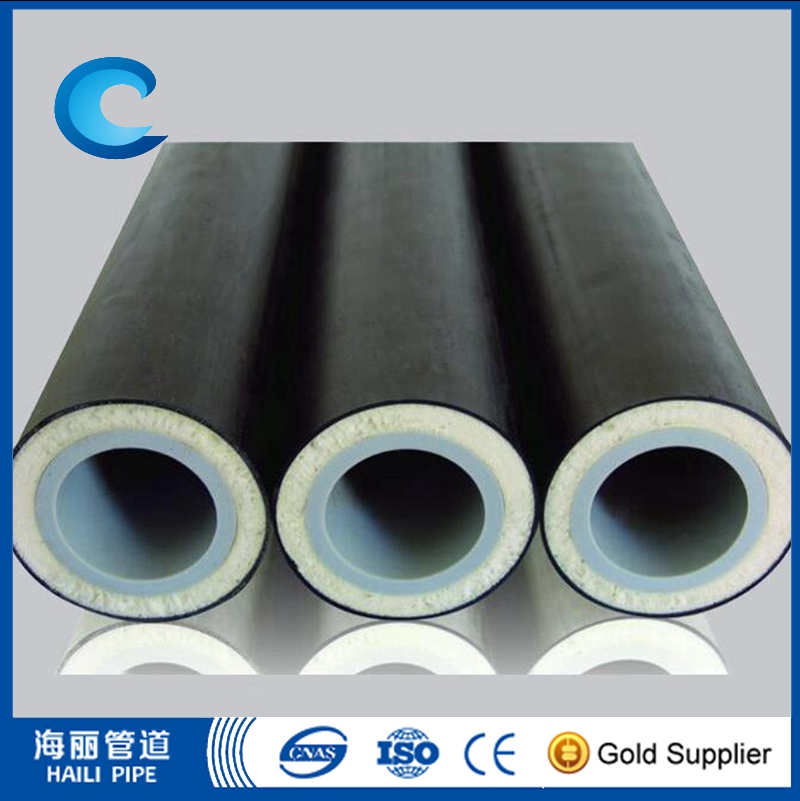 PERTII polyurethane thermal insulation pipes for indoor heating