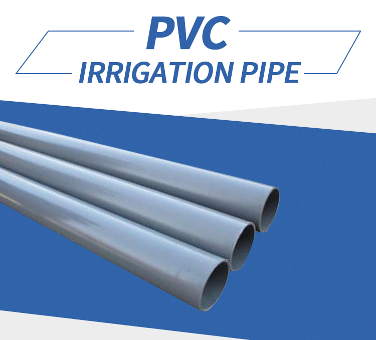 UPVC irrigation agricultural water pipe for Australia