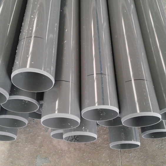 20mm ~ 800mm Gray/White PVC-U water pipes