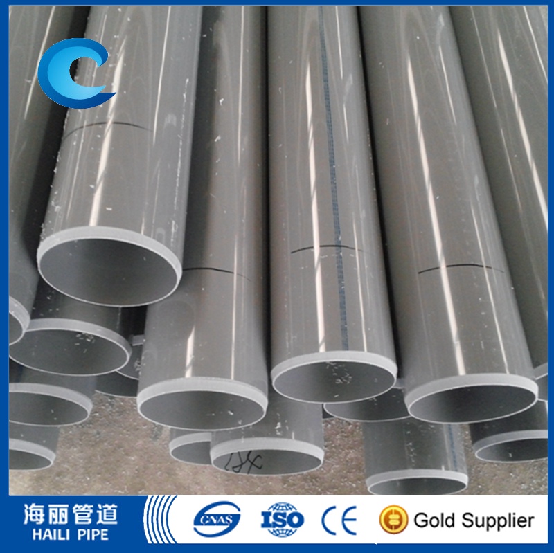 20~800mm PVC-U high pressure drainage pipe sewage system water pipe