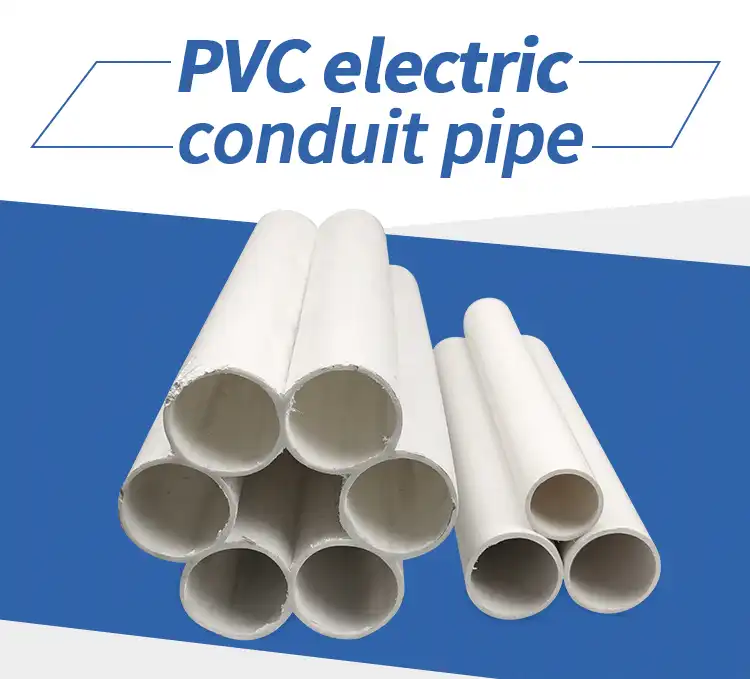 PVC electric conduit pipe