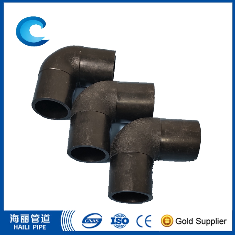 HDPE Elbow Pipe Fittings Custom cheap price for India