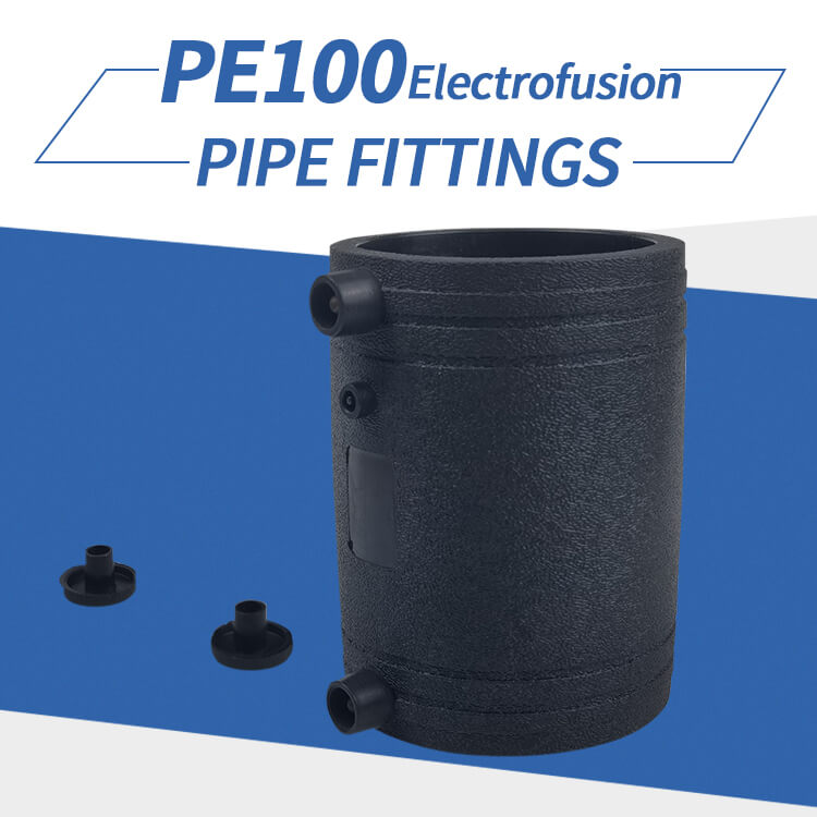 HDPE Pipe Electrofusion Fittings Couplings PE100