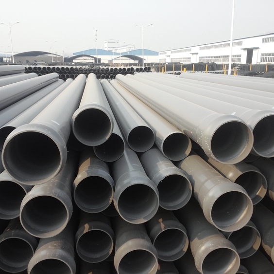 20mm ~ 800mm Gray/White PVC-U water pipes